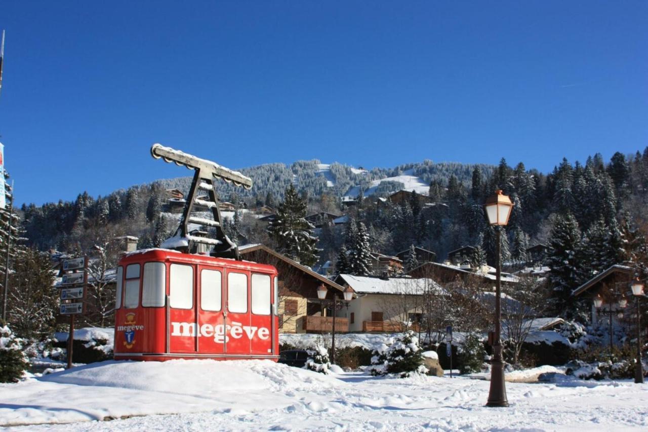 Les Comtes De Savoie - Appartement Renove Proche Du Centre De Megeve Avec Vue Sur Le Mont D'Arbois المظهر الخارجي الصورة