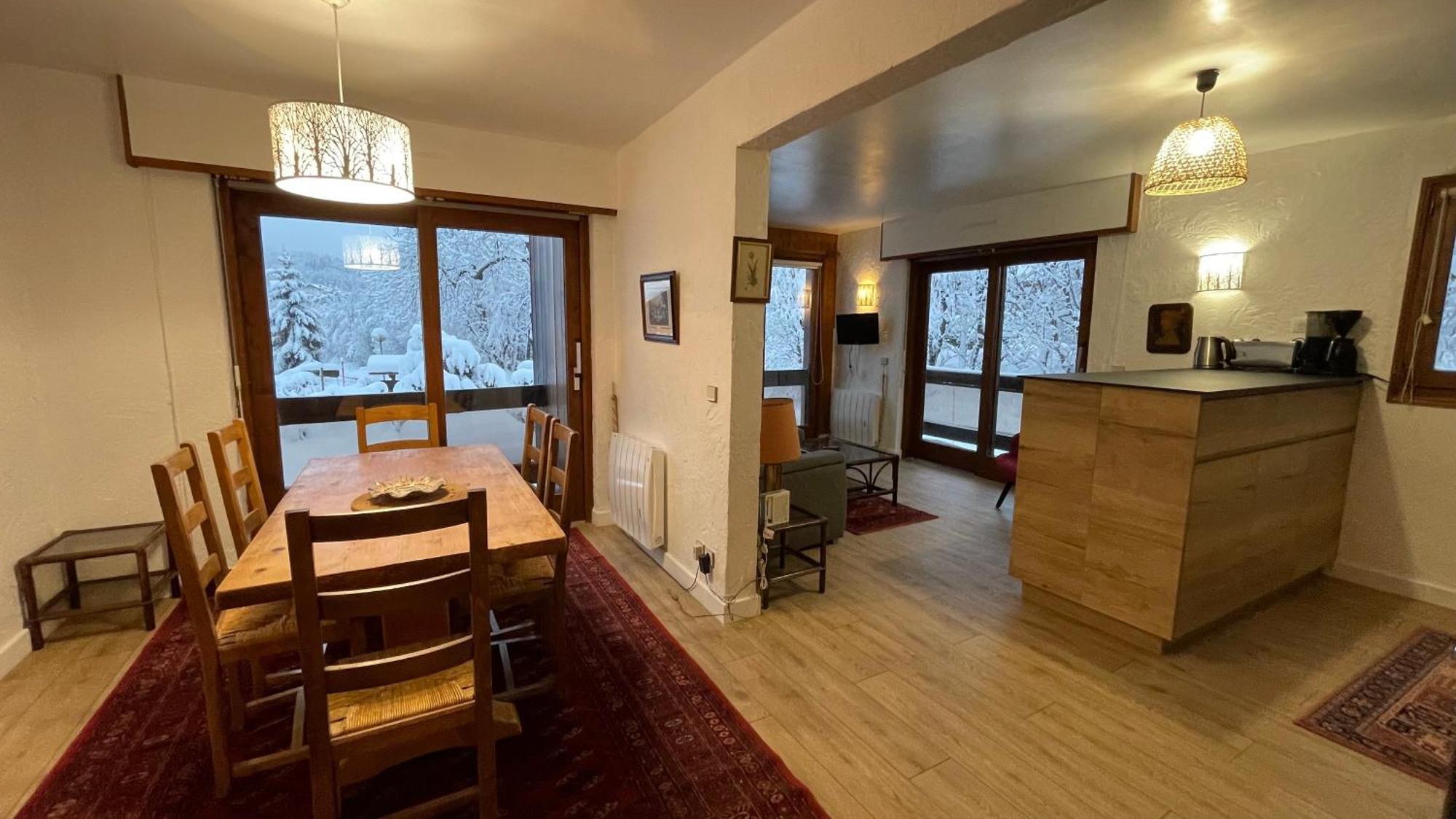 Les Comtes De Savoie - Appartement Renove Proche Du Centre De Megeve Avec Vue Sur Le Mont D'Arbois المظهر الخارجي الصورة